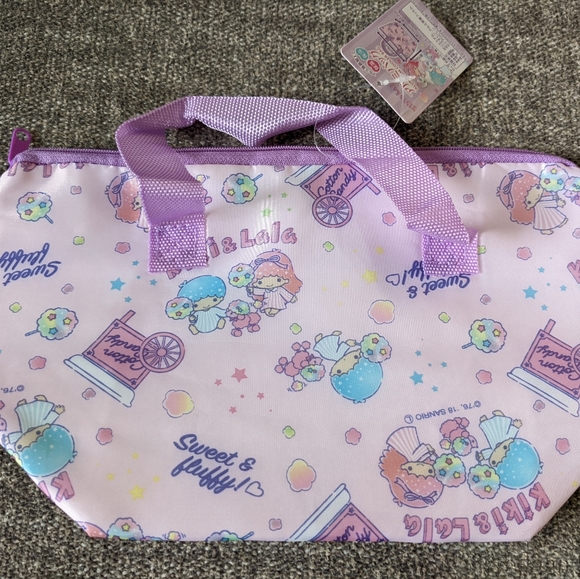 Little Twin Stars Pouch Aluminium Foil Lined Sanrio BNWT Sold in Japan. - Picture 1 of 3